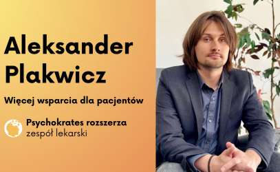 Aleksander Plakwicz Więcej wsparcia dla pacjentów
